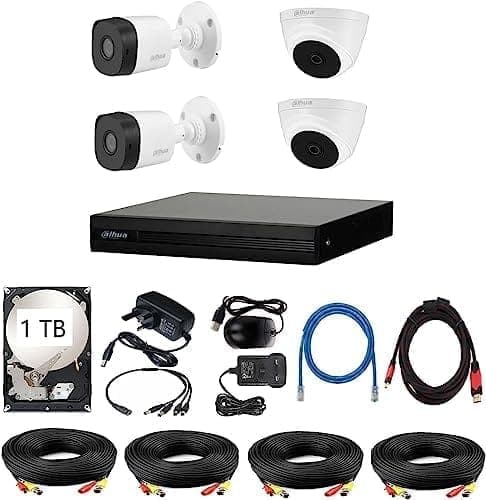 4-CHANNEL CCTV CAMERA installation service -Analog